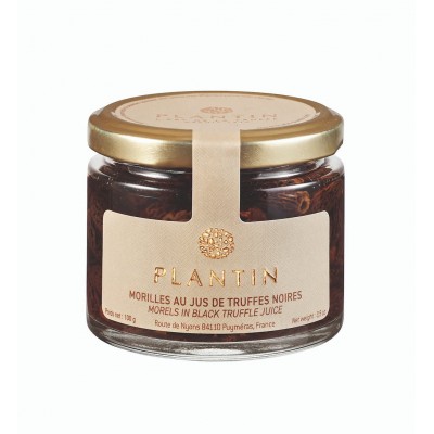 [PLANTIN-97] Morilles réhydratées au jus de truffes noires - 100g