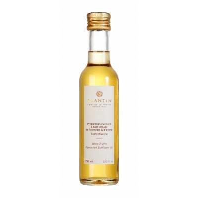 Huile de tournesol aromatisée à la truffe blanche - 250ml
